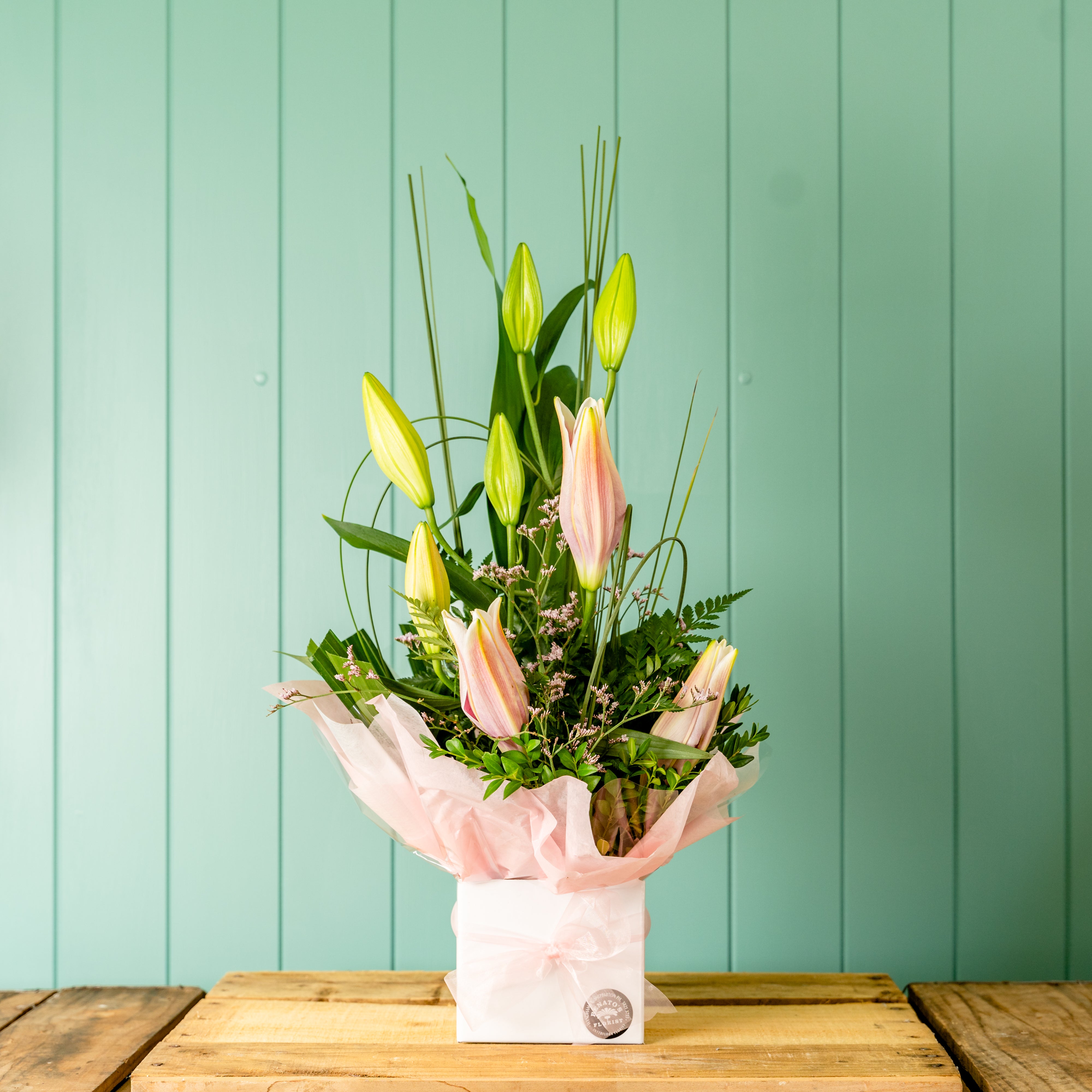 Lyn - Pink Oriental Lilly Box